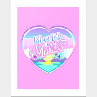 Meet Me in Malibu Posters and Art